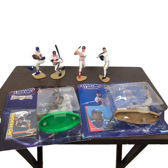 Lot of 6 MLB Baseball Starting Lineup 98/99 Vintage Figurines Mo Vaughn Bagwell - Picture 5 of 9